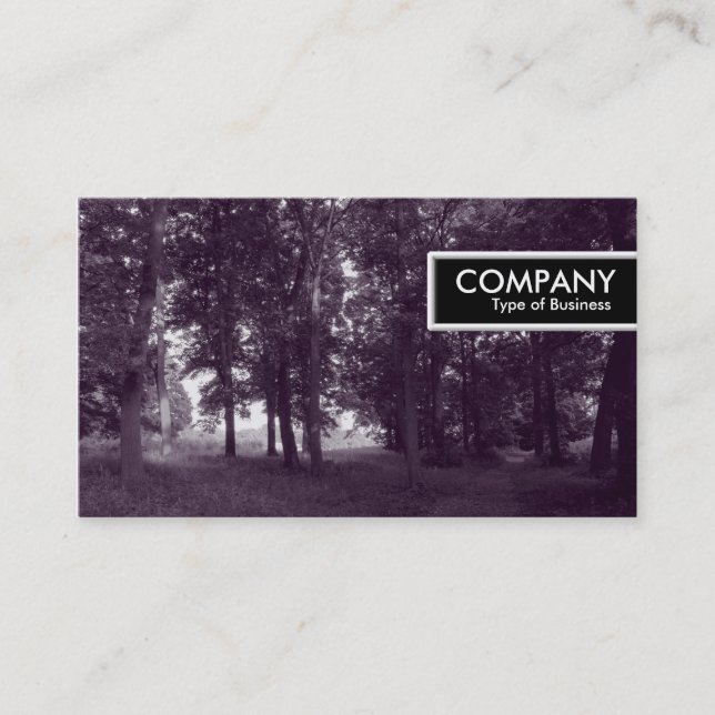 Etiqueta de Borda - Florestas (Toneladas Roxas) (Frente)