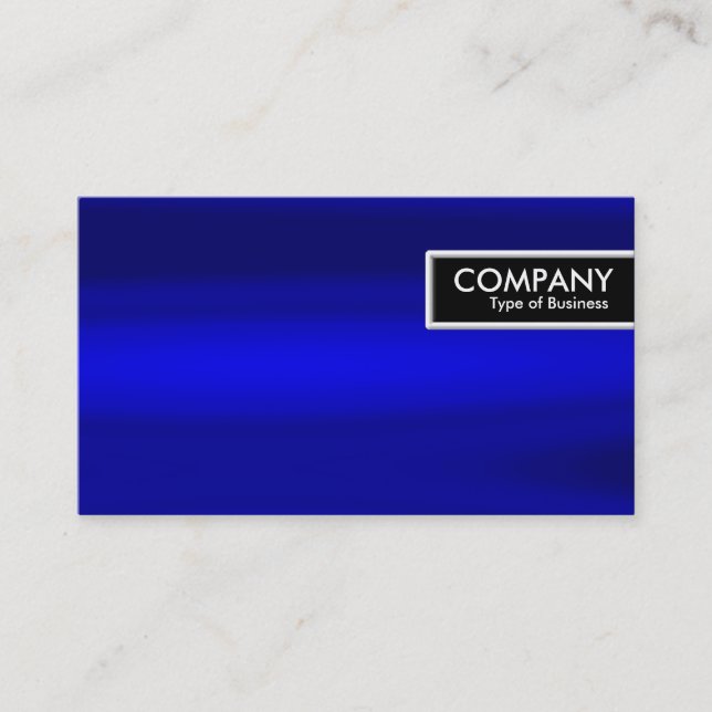 Etiqueta de borda - Galáxia azul (Frente)