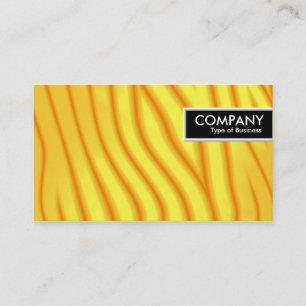 Etiqueta de borda - Ondas amarelas