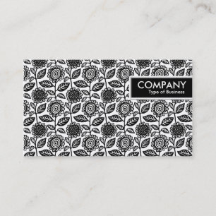 Etiqueta de borda - Padrão Floral 280313