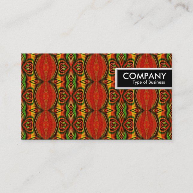 Etiqueta de borda - Padrão retroativo (Frente)