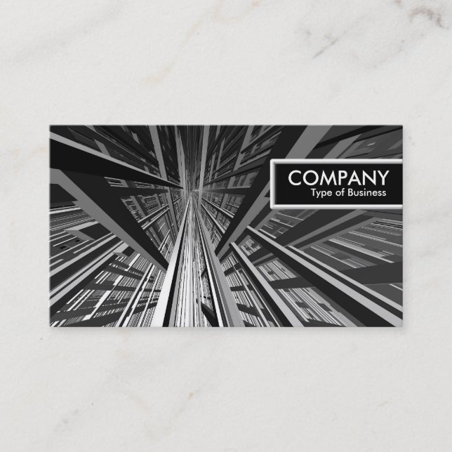 Etiqueta de borda - Perspectiva extrema (Frente)