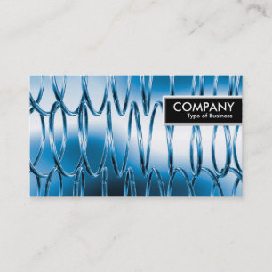 Etiqueta de borda - Primavera azul