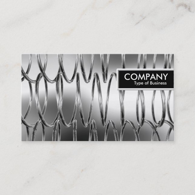 Etiqueta de borda - Primaveras B&W (Frente)