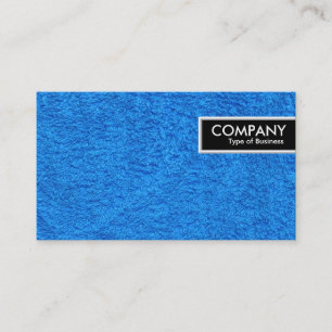 Etiqueta de borda - tapete azul