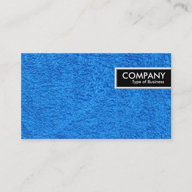 Etiqueta de borda - tapete azul (Frente)