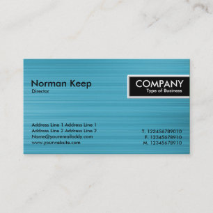 Etiqueta de Borda - Textura Azul Claro Esmagada