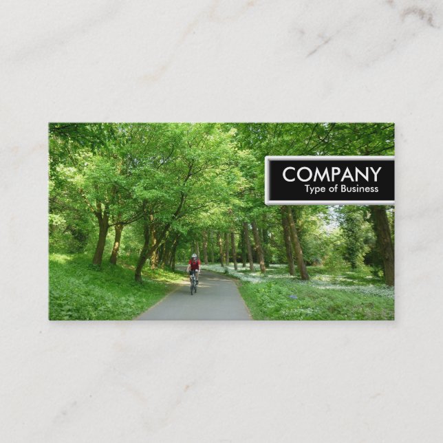 Etiqueta de borda - Via cíclica (Frente)