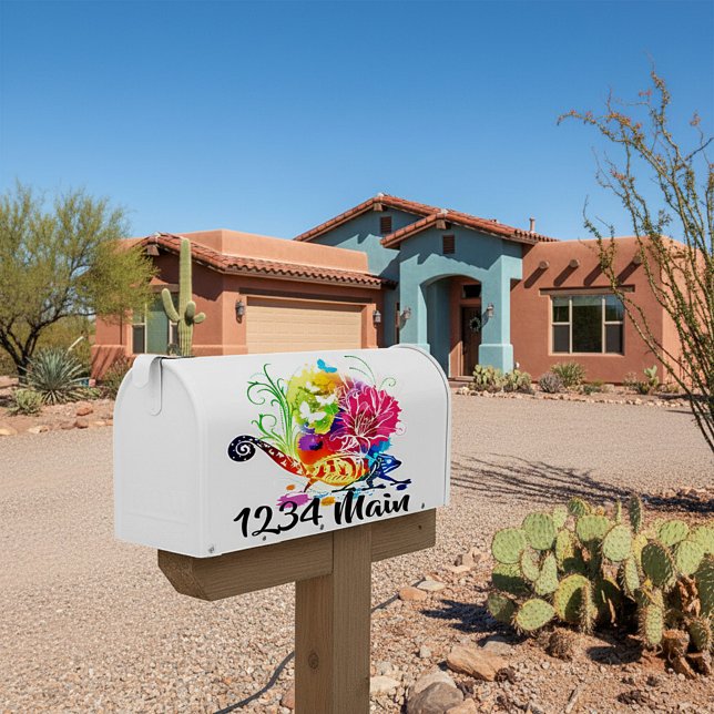 Etiqueta de caixa de correio do Lizard (Criador carregado)