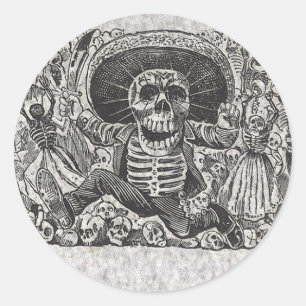 Etiqueta de Calavera