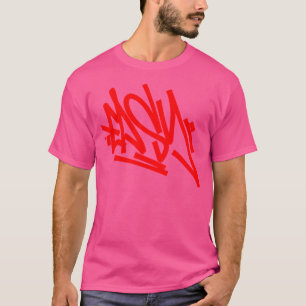 Etiqueta de Camisa Fácil do grafite Hiphop Easy Mo