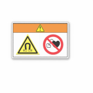 Etiqueta de Campos de Aviso/Magnética