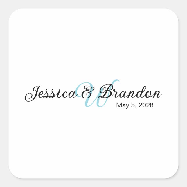 Etiqueta de Casamento 016 (Frente)