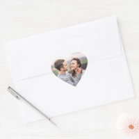 Etiqueta de Casamento de Foto Simples, Fotografia