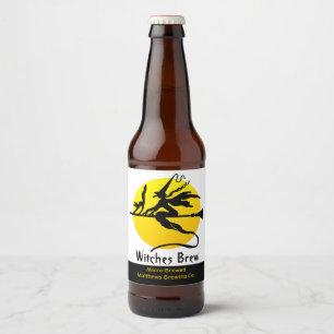 Etiqueta de Cerveja Personalizada das Bruxas