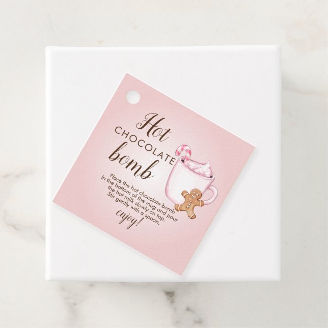 Etiqueta de chocolate quente (In Situ)