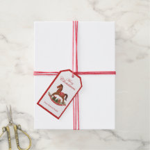 Etiqueta de colheita de Natal