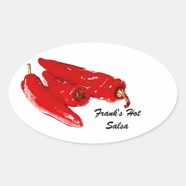 etiqueta de colocação em latas da salsa encarnado (Frente)