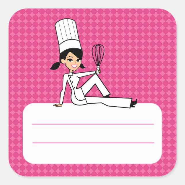 Etiqueta de Comida da Cozinha Personalizada (Frente)