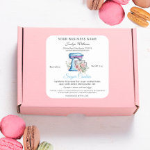 Etiqueta de Comida da Lei de Algodão Turquesa de A