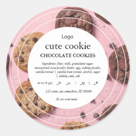 Etiqueta de Comida de Algodão-Cinto