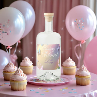 Etiqueta de Comida de Bebê-Borboleta