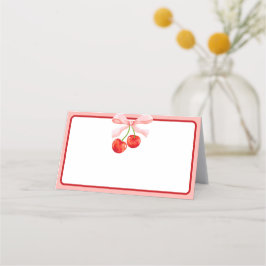 Etiqueta de Comida de Cherry Coquette ou