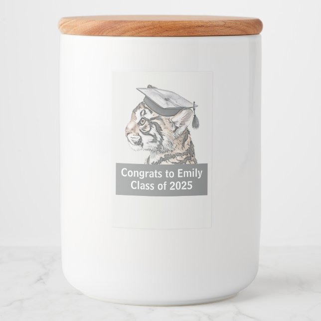 Etiqueta de Comida de Formatação (Frente)