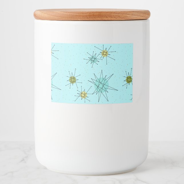 Etiqueta de Comida de gelados atômicos de ovo de R (Frente)