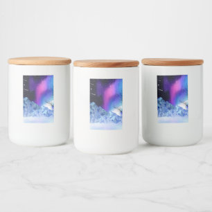 Etiqueta de Comida do Winter Wonderlight