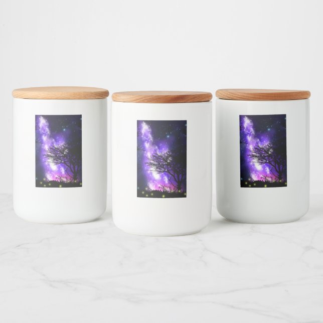 Etiqueta de Comida Látea Magnética (Garrafas)