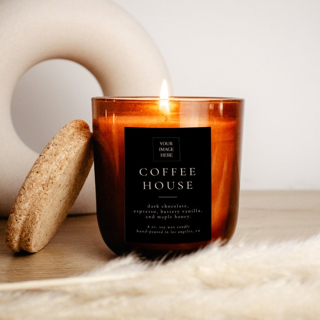 Etiqueta De Comida Ou Vela Moderna (Criador carregado)