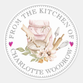 Etiqueta de Comida para ferramentas de pastelaria