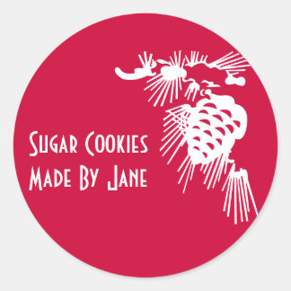 Etiqueta de Cookie de Feriado