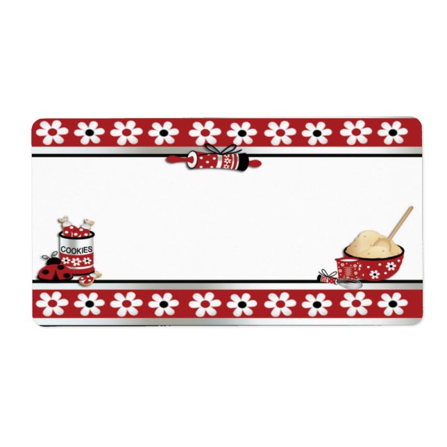 Etiqueta de Cookies Baking (Frente)