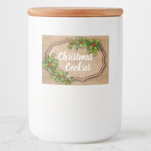 Etiqueta de Cookies de Natal e Outras Goodies