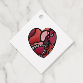 Etiqueta de Coração