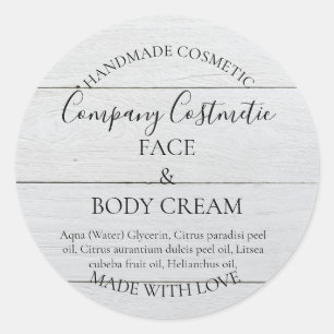 Etiqueta de Cosméticos Personalizados