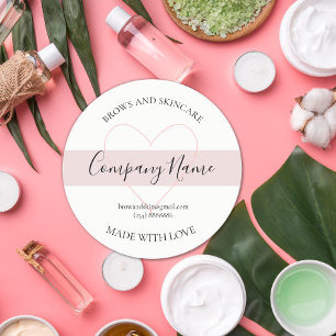 Etiqueta de Cosméticos Personalizados