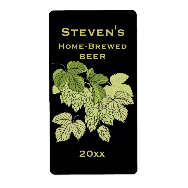 Etiqueta de Criação Doméstica de saltos (Frente)