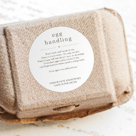 Etiqueta de Cuidados de Cartonagem do Autocolante