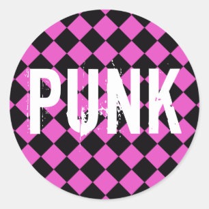 Etiqueta de Deco do punk