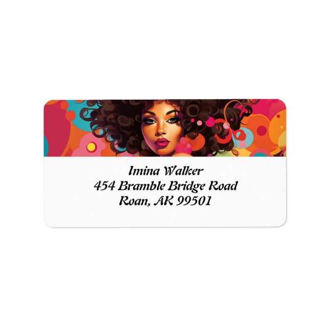 Etiqueta de Delícias Diva, Lindo e Pop (Frente)