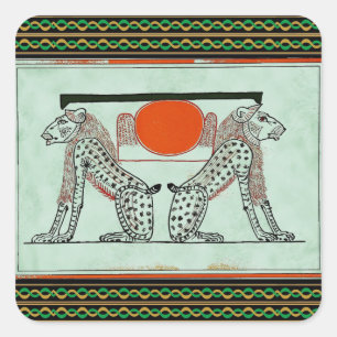 Etiqueta de deuses egípcios