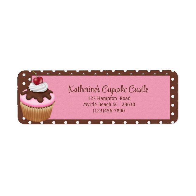 Etiqueta de devolução da padaria (Frente)