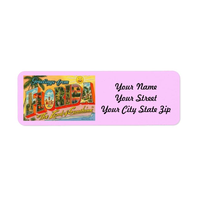 Etiqueta de Devolução de Cartão-Postal Retroativo  (Frente)