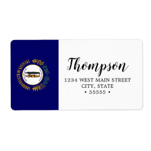 Etiqueta de devolução do Kentucky