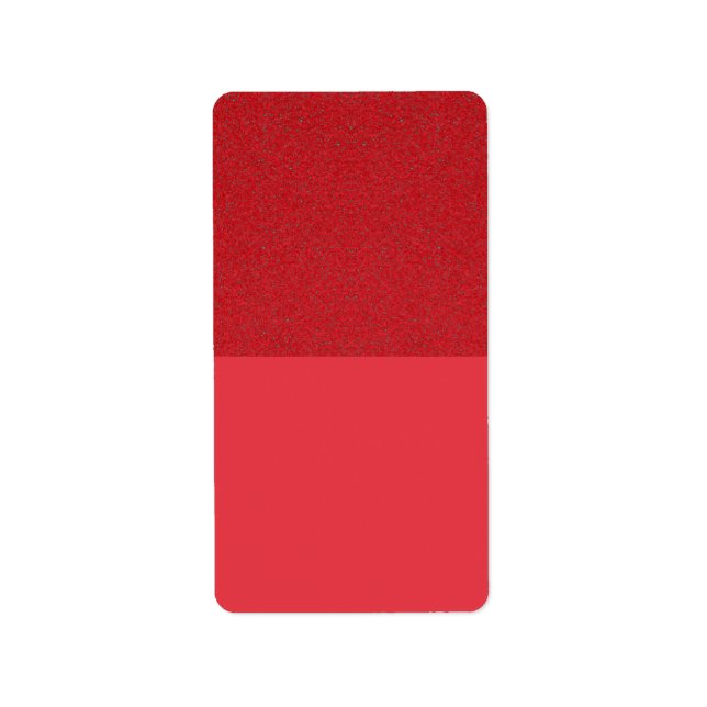 Etiqueta de devolução vermelha de tomate de textur (Frente)