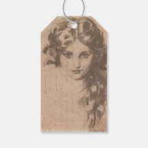 Etiqueta de Diário de Script Romântico