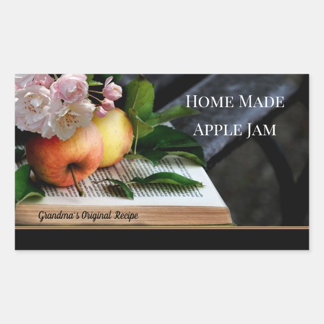 Etiqueta de Emperramento de Apple Fabricado em Cas (Frente)